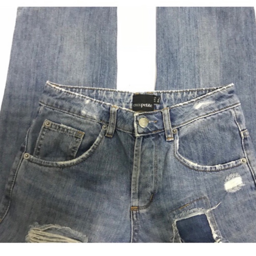 Asos Patched & Distressed Skinny High Rise… - Picture 4 of 7